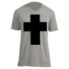 Unisex V Neck Poly-Rich Tee Thumbnail