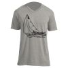 Unisex V Neck Poly-Rich Tee Thumbnail