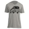 Unisex V Neck Poly-Rich Tee Thumbnail