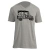Unisex V Neck Poly-Rich Tee Thumbnail