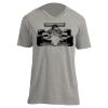 Unisex V Neck Poly-Rich Tee Thumbnail