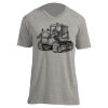 Unisex V Neck Poly-Rich Tee Thumbnail