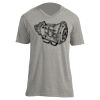 Unisex V Neck Poly-Rich Tee Thumbnail