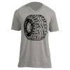 Unisex V Neck Poly-Rich Tee Thumbnail