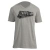 Unisex V Neck Poly-Rich Tee Thumbnail