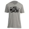 Unisex V Neck Poly-Rich Tee Thumbnail