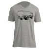 Unisex V Neck Poly-Rich Tee Thumbnail