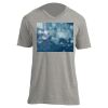 Unisex V Neck Poly-Rich Tee Thumbnail