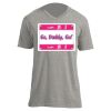 Unisex V Neck Poly-Rich Tee Thumbnail
