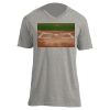 Unisex V Neck Poly-Rich Tee Thumbnail