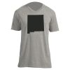 Unisex V Neck Poly-Rich Tee Thumbnail