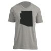 Unisex V Neck Poly-Rich Tee Thumbnail