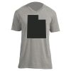 Unisex V Neck Poly-Rich Tee Thumbnail