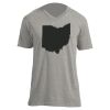 Unisex V Neck Poly-Rich Tee Thumbnail