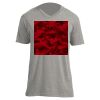 Unisex V Neck Poly-Rich Tee Thumbnail