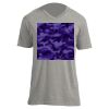 Unisex V Neck Poly-Rich Tee Thumbnail