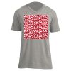 Unisex V Neck Poly-Rich Tee Thumbnail