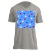 Unisex V Neck Poly-Rich Tee Thumbnail