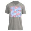 Unisex V Neck Poly-Rich Tee Thumbnail