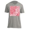 Unisex V Neck Poly-Rich Tee Thumbnail