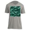 Unisex V Neck Poly-Rich Tee Thumbnail