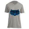 Unisex V Neck Poly-Rich Tee Thumbnail