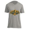Unisex V Neck Poly-Rich Tee Thumbnail