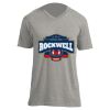 Unisex V Neck Poly-Rich Tee Thumbnail
