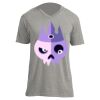 Unisex V Neck Poly-Rich Tee Thumbnail