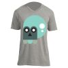Unisex V Neck Poly-Rich Tee Thumbnail