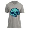 Unisex V Neck Poly-Rich Tee Thumbnail