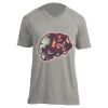 Unisex V Neck Poly-Rich Tee Thumbnail
