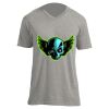 Unisex V Neck Poly-Rich Tee Thumbnail