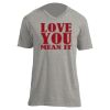 Unisex V Neck Poly-Rich Tee Thumbnail