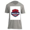 Unisex V Neck Poly-Rich Tee Thumbnail