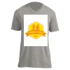 Unisex V Neck Poly-Rich Tee Thumbnail