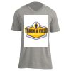 Unisex V Neck Poly-Rich Tee Thumbnail