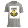 Unisex V Neck Poly-Rich Tee Thumbnail