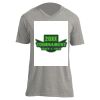 Unisex V Neck Poly-Rich Tee Thumbnail