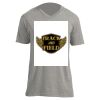 Unisex V Neck Poly-Rich Tee Thumbnail