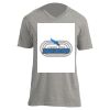Unisex V Neck Poly-Rich Tee Thumbnail