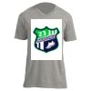Unisex V Neck Poly-Rich Tee Thumbnail
