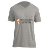 Unisex V Neck Poly-Rich Tee Thumbnail