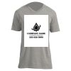 Unisex V Neck Poly-Rich Tee Thumbnail