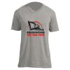 Unisex V Neck Poly-Rich Tee Thumbnail
