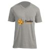 Unisex V Neck Poly-Rich Tee Thumbnail