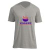 Unisex V Neck Poly-Rich Tee Thumbnail