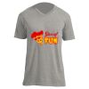 Unisex V Neck Poly-Rich Tee Thumbnail