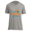 Unisex V Neck Poly-Rich Tee Thumbnail
