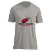 Unisex V Neck Poly-Rich Tee Thumbnail